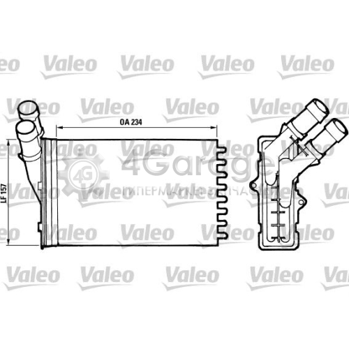 VALEO 812005 Отопитель