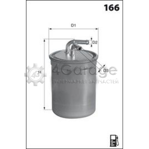 Топливный фильтр MECAFILTER MECAFILTER ELG5701 в Нижнем Новгороде
