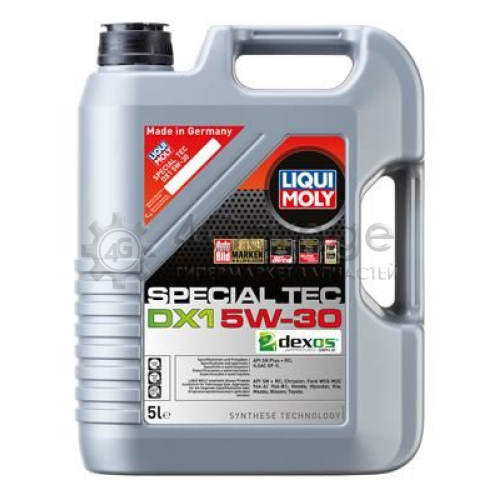 LIQUI MOLY 20969 Моторное масло Special Tec DX1 5W 30