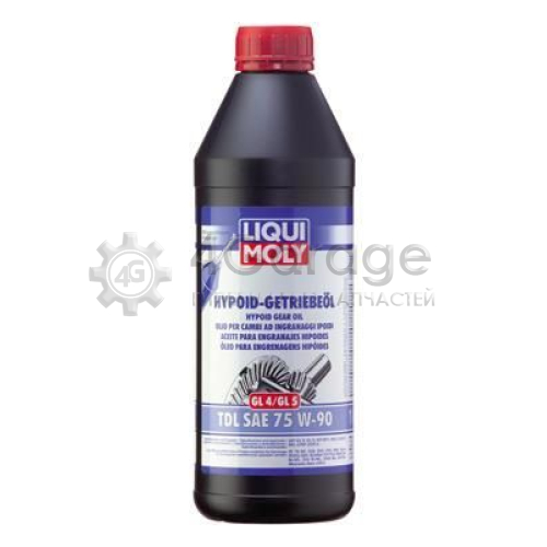 LIQUI MOLY 1407 Трансмиссионное масло Hypoid Getriebeöl (GL4/5) TDL SAE 75W 90