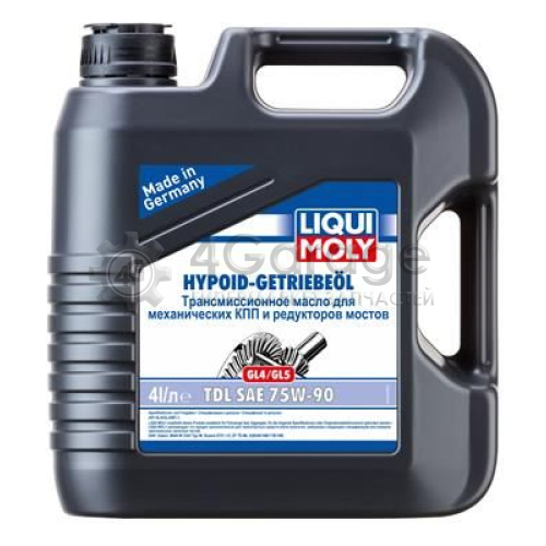 Трансмиссионное масло Hypoid Getriebeöl (GL4/5) TDL 75W 90 LIQUI MOLY 3939 в Ростове-на-Дону