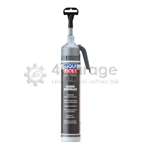 LIQUI MOLY 6185 Силиконовый герметик (черный) Silicon-Dichtmasse schwarz