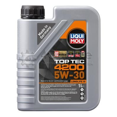 LIQUI MOLY 7660 Моторное масло Top Tec 4200 5W 30