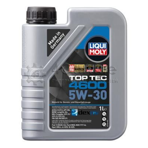 LIQUI MOLY 8032 Моторное масло Top Tec 4600 5W 30