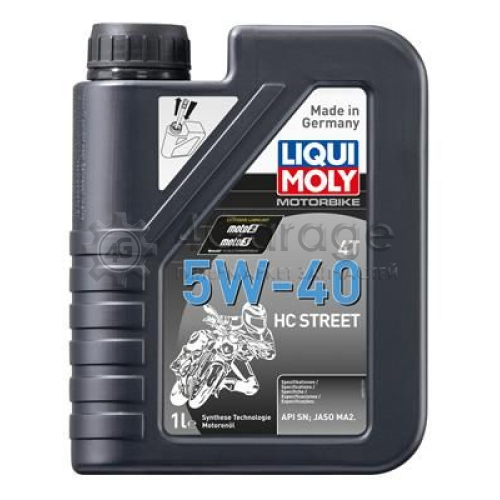 LIQUI MOLY 20750 Моторное масло Motorbike 4T 5W 40 HC Street в Красноярске
