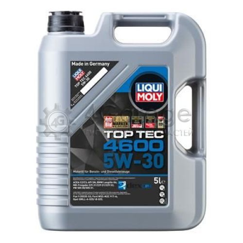 LIQUI MOLY 8033 Моторное масло Top Tec 4600 5W 30