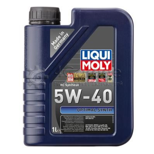 LIQUI MOLY 3925 Моторное масло Optimal Synth 5W 40