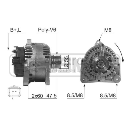 ERA 210511 Генератор OEM