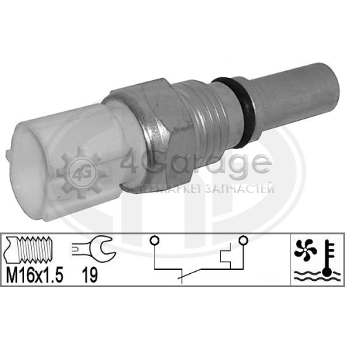 ERA 330885 Термовыключатель вентилятор радиатора OEM