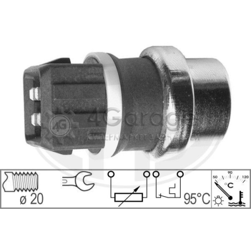 ERA 330151 Датчик температура охлаждающей жидкости OEM