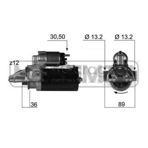 ERA 220353 Стартер OEM