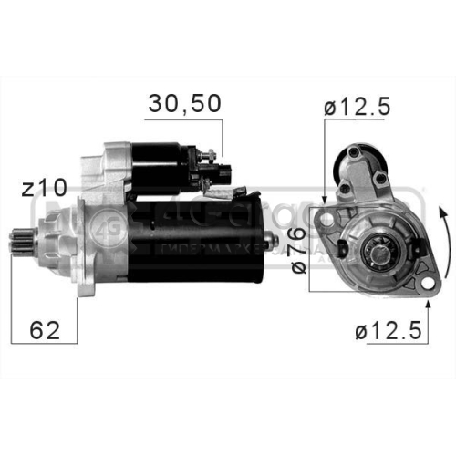 ERA 220661 Стартер OEM