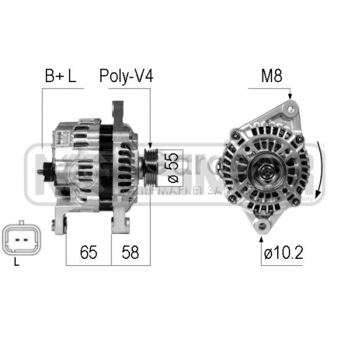 ERA 210710 Генератор OEM