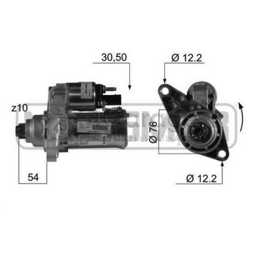 ERA 220446 Стартер OEM