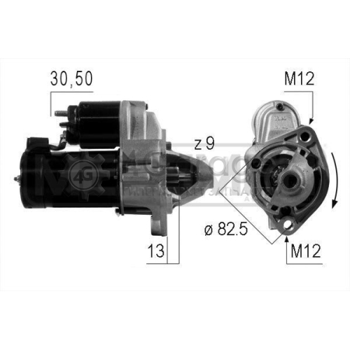 ERA 220004 Стартер OEM