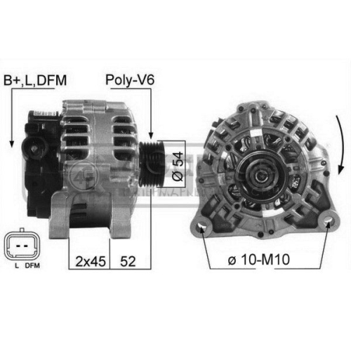 ERA 210347 Генератор OEM