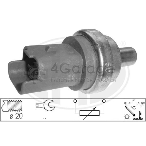 ERA 330502 Датчик температура охлаждающей жидкости OEM