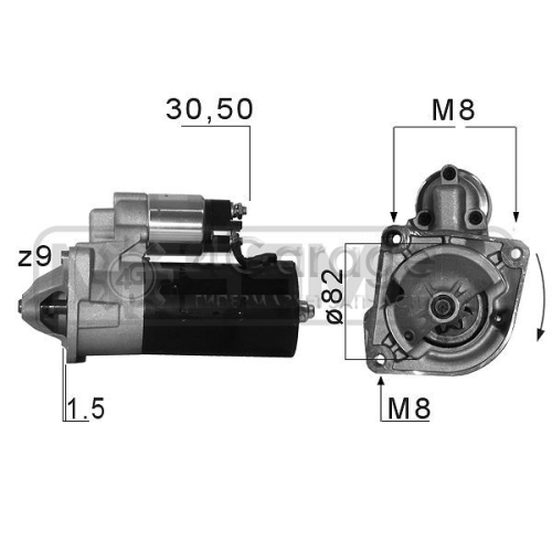 ERA 220679 Стартер OEM