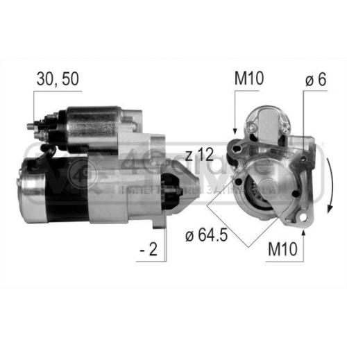 ERA 220039 Стартер OEM