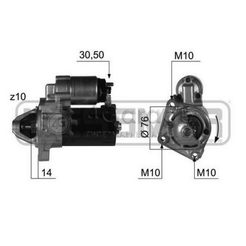 ERA 220411 Стартер OEM