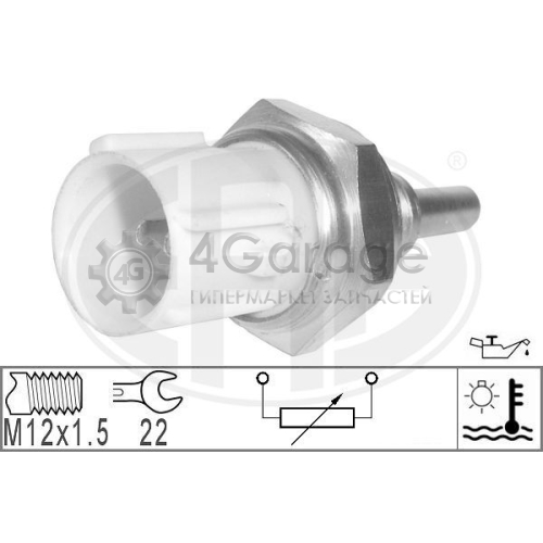 ERA 330803 Датчик температура охлаждающей жидкости OEM