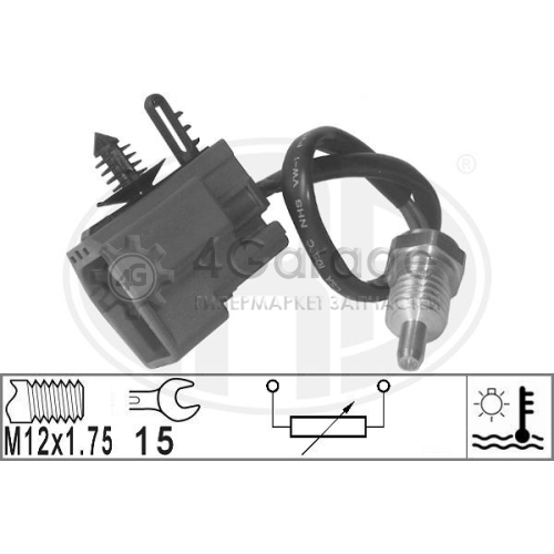 ERA 330810 Датчик температура охлаждающей жидкости OEM