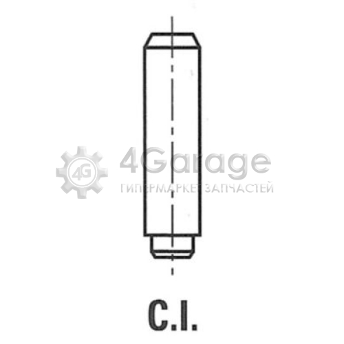 FRECCIA G11356 Направляющая втулка клапана