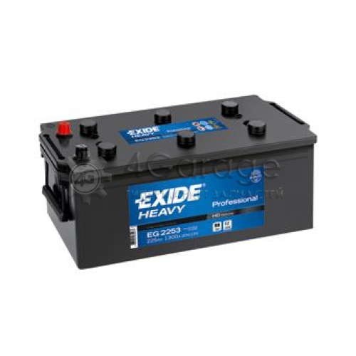 EXIDE EG2253 Стартерная аккумуляторная батарея Professional