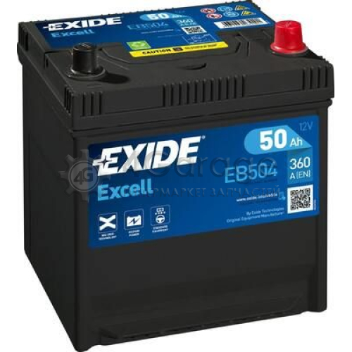 EXIDE EB504 Аккумулятор автомобильный EXIDE EB504 50 Ач