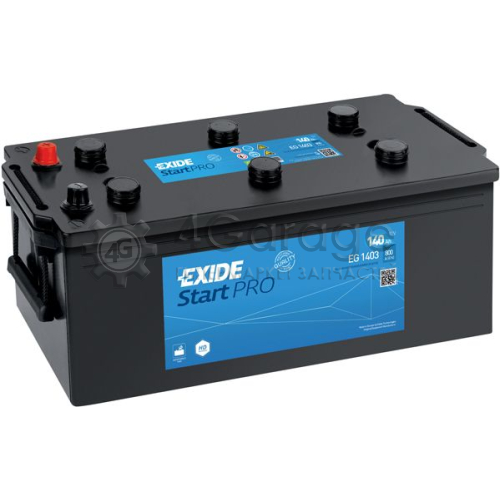 Аккумулятор автомобильный EXIDE EG1403 140 Ач EXIDE EG1403 в Нижнем Новгороде