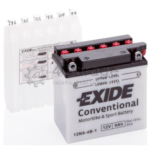 EXIDE 12N94B1 Стартерная аккумуляторная батарея EXIDE Conventional