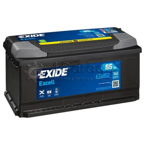 EXIDE EB852 Аккумулятор автомобильный EXIDE EB852 85 Ач