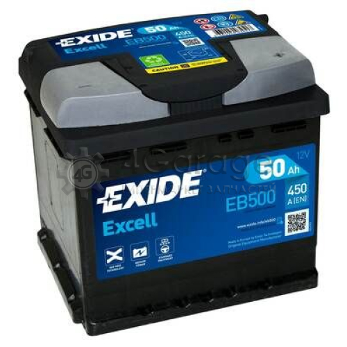 EXIDE EB500 Аккумулятор автомобильный EXIDE EB500 50 Ач в Красноярске