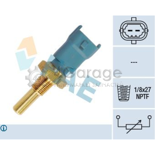 FAE 33690 Датчик температура охлаждающей жидкости