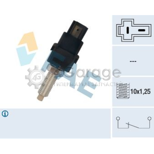 FAE 24720 Выключатель фонаря сигнала торможения