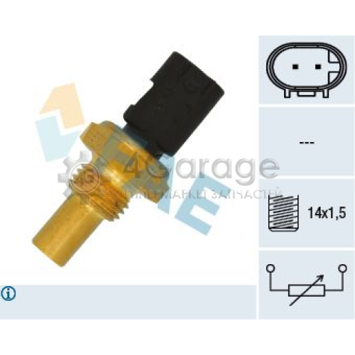 FAE 33035 Датчик температура охлаждающей жидкости