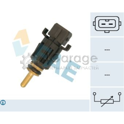 FAE 33167 Датчик температура охлаждающей жидкости