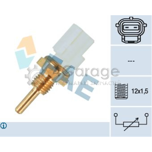 FAE 33255 Датчик температура охлаждающей жидкости