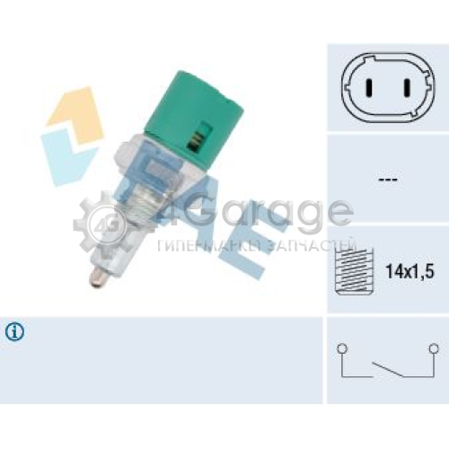 FAE 40600 Выключатель фара заднего хода