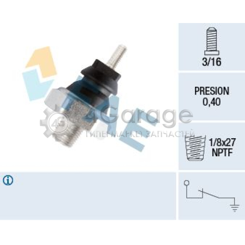FAE 12180 Датчик давления масла