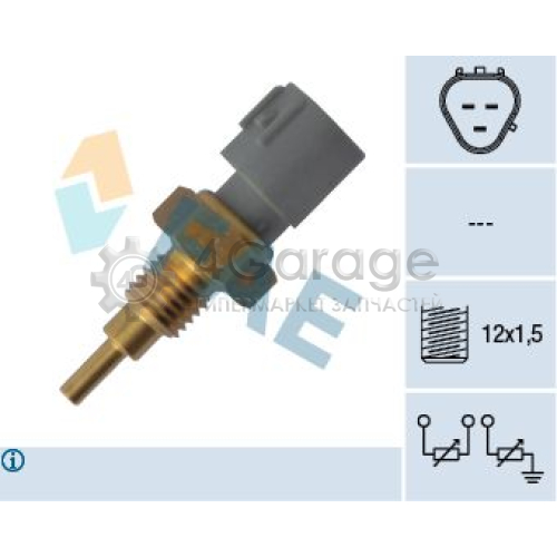 FAE 33910 Датчик температура охлаждающей жидкости