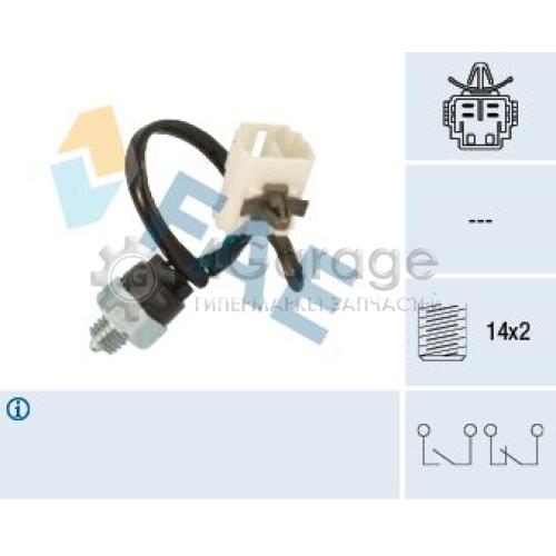 FAE 41280 Выключатель фара заднего хода