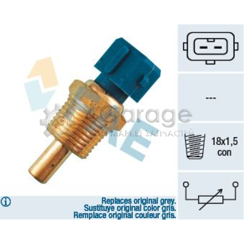 FAE 33150 Датчик температура охлаждающей жидкости