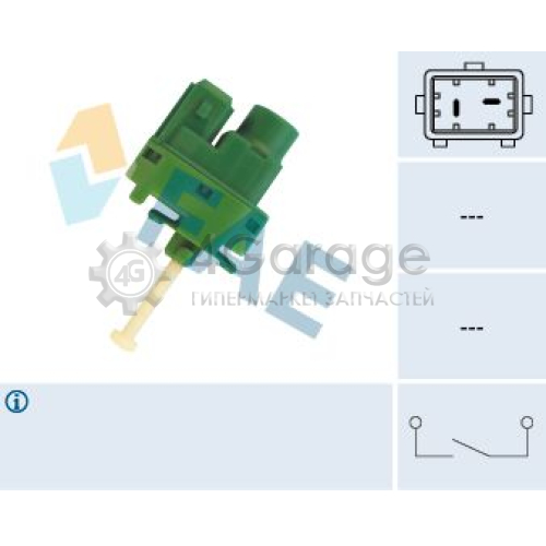 FAE 24840 Выключатель фонаря сигнала торможения