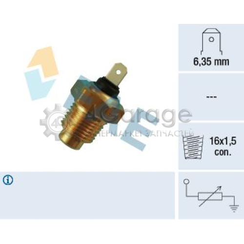 FAE 31140 Датчик температура охлаждающей жидкости