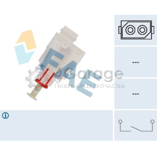 Выключатель привод сцепления (Tempomat) FAE 24465 в Ростове-на-Дону