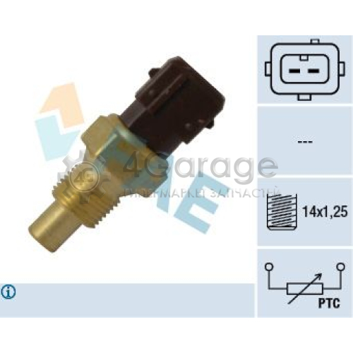 FAE 33792 Датчик температура охлаждающей жидкости