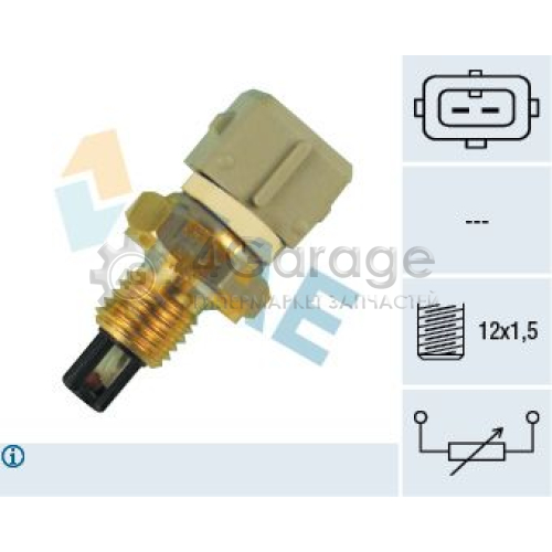 FAE 33180 Датчик температура впускаемого воздуха