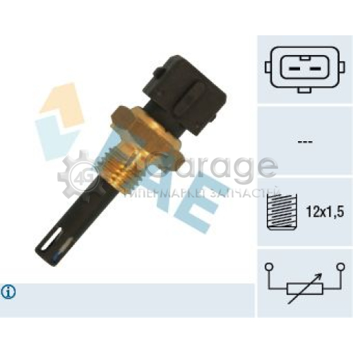 FAE 33166 Датчик температура впускаемого воздуха