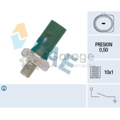 FAE 12881 Датчик давления масла